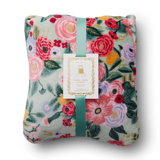 Garden Party Travel Fleece Blanket